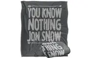 Game Of Thrones You Know Nothing Blanket (Multicoloured) (One Size)