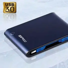 防水防震全新Silicon Power 廣穎 A80軍規級防震 USB3.0 2.5吋1TB防水隨身硬碟