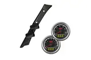 Pillar Pod w/ 2in1 Gauges Diesel Boost Volt Ext Temp Volt for Landcruiser 80 Ser