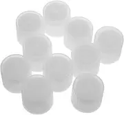 GALPADA 10pcs Shoe Polishing Sponge Brush Cap Kit Soft Cleaning Brushes for Leather Care for Boots Sneakers and Formal Shoes Durable Sponge Material