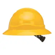 Pro Choice V6 Hard Hat Unvented Full Brim YELLOW