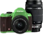 PENTAX Digital SLR Camera K-r W Zoom Kit Green/Brown 057 K-rWZK GR/BR057