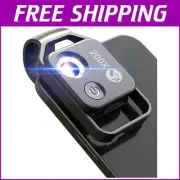 Portable 200x USB Rechargeable Phone Microscope - Explore the Microworld