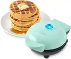 Mini Waffle Maker 4” Waffle Mold, Nonstick Waffle Iron with Quick Heat-Up