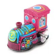 Retro Train Reminiscence Children Vintage Tin Toy Clockwork