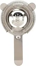 Cocktail Strainer, Stainless Steel Bartender Strainers Efficient Filtering Bartending Ice Strainer for Bar Restaurant Home