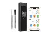 Smart Bluetooth 5.3 Dual Probe Grill Thermometer Wireless APP Food Grill Grill Meat Thermometer