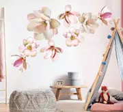Magnolia Flowers Wall Decal