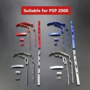 Durable Four-color Optional Game Case Accessories Border Buttons For PSP 2000 US