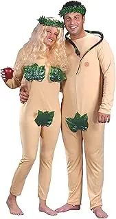 [Fun World] Costumes Adam and Eve 2 in 1 Bag, Tan