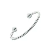 Silver Baby Torque Bangle 925 Hallmark Boys and Girls Christening British Made