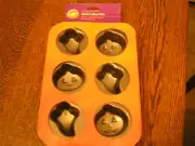 2006 Warner Wilton Mini Cakes GHOST & JACK~O~LANTERN Pan Mold w/ Instructions