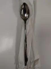 Mid century modern teaspoon/cocktail Oneida twin star x6 NEW