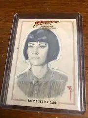 Topps Indiana Jones KOTCS Sketch Card 1/1 Paul Allan Ballard The Crystal Skull