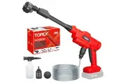 TOPEX 20V Cordless Pressure Washer, 6-in-1 Nozzle, for Washing Car/Wall/Floor [Skin Only Without Battery]