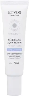 ETVOS Mineral UV Aqua Serum SPF35 PA+++ 30g Japan