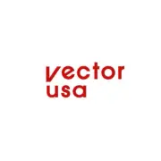 Vector - USA die cut plate decal - old school bmx