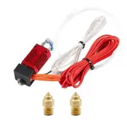 Original Assembled Ender 3 V2 Hotend kit with 2pcs Upgrade Nozzles 0.4mm 24V ...