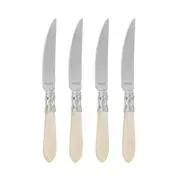 Vietri Aladdin Brilliant Steak Knives, Set of 4