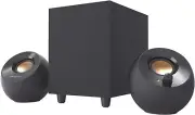 Creative Pebble plus 2.1 Usb-Powered Desktop Speakers with Powerful Down-Firing