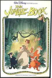 Modern FILM POSTER Postcard: Disney's THE JUNGLE BOOK. Free UK Postage