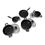 5-Piece Set Advantage Nonstick Cookware Sauce Pan Frying Pan Sauce Pot