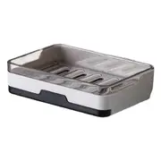 soap dish self draining boxes splash shape bar