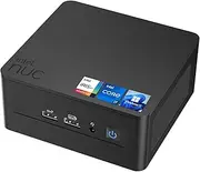 Intel NUC 13 Pro NUC13ANHi7 Arena Canyon Mini PC, 16GB RAM, 512GB SSD, Intel Core i7-1360P CPU (18M Cache, up to 5.00 GHz), WiFi 6E, BT 5.2, 2*Thunderbolt 4, Win 10 Home