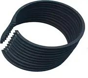 QASULER Wholesale 100pcs 34mm * 1.2mm Piston Ring Chinese 1E34F Engine Brush Cutter, for Mitsubishi, TL26 TU26 TL34 CG260 26CC BC260 767 Garden Machinery Piston Ring