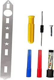 Metal Throwing Axe Target Template Stencil, Target Template