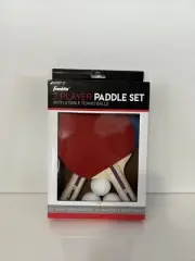 Franklin Ping Pong Table Tennis Paddles 2 Player Set Paddle with 3 Balls-New!