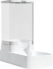 Automatic Pet Feeder,Automatic Feeder Cat Dry Food - Leak-Proof Bowl Waterer Feeding Station for Dog Kitten Puppy Indoor Outdoor Travel