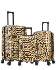 InUSA Prints Lightweight Hardside Spinner 3pc Set