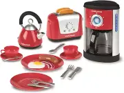 Morphy Richards Kids Toy Kitchen Set Kettle Toaster Coffee Machine Pretend Play
