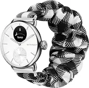 [Lamshaw] Compatible for Withings Smartwatch Bands, 18mm, 20mm Fabric Elastic Scrunchie Elastic Women Cute Replacement Straps