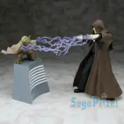 Star Wars Yoda Palpatine Premium Figure 1/10 Scale 2 Set Effect Parts Sega Japan