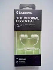 White SKULLCANDY Ink'd + Earbuds w/ Microphone Easy Controls Noise Isolating Fit