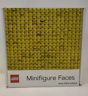 Lego Puzzle: Mini Figure Faces Jigsaw Puzzle - 1000pc
