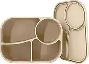 Lunch Box - Compact Microwave Safe Lunch Containers Food Storage Container - Leakproof Meal Prep Containers Microwave Lunch Box for Work Travel Picnic