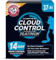 ARM & HAMMER Cloud Control Platinum Clumping Cat Litter, 37 lb....(w16)