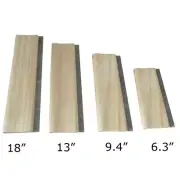 4 pcs Screen Printing Squeegee Silk Screen Shirt Press Tool Ink Scraper wooden