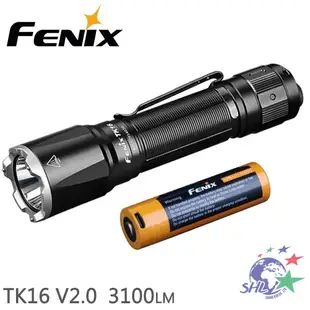 FENIX TK16 V2.0 雙尾按戰術手電筒【詮國】
