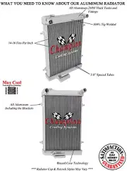 Reliable Champion 3 Row All Aluminum Radiator for 1979 1980 Triumph Spitfire (for: Triumph)