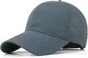 [YAMEE] Oversize XXL Baseball Caps,Quick Dry Mesh Sports Hat for Big Heads 22"-25"，Waterproof Baseball Cap Adjustable Lightweight Running Sun Hat