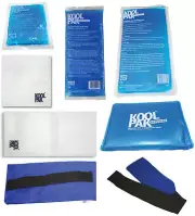 KoolPak Reusable Hot Cold Ice Gel Pack | All Sizes |Optional Sleeves| 1 - 10 ...