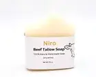 Beef Tallow Soap - Unscented- Moisturising - Grass fed Tallow - Free Postage