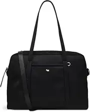 [RADLEY] London Chesil Place Responsible Large Satchel Bag for Women - Canvas Crossbody Bag, Ideal Medium Purse, Black