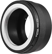 zolyet Manual Lens Mou Adapter Ring Aluminum Alloy for M42 Mou Lens to Black