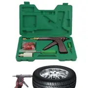 1x Tire Plugger Tubeless Tire Wheel Repair Gun Kit Mushroom Plug Probe Nozz