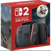 Nintendo Switch 2 Handheld Console System - Mario Kart World Bundle - BRAND NEW